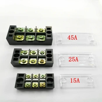 

1pcs TB1503/2503/4503/6003/1003 fixed terminal block current 15A/25A/45A/60A/100A