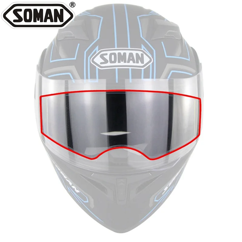 

Universal Clear Pinlock Anti-fog patch Motorcycle Full Face Helmet Generic for Helmets Lens Anti-fog flim