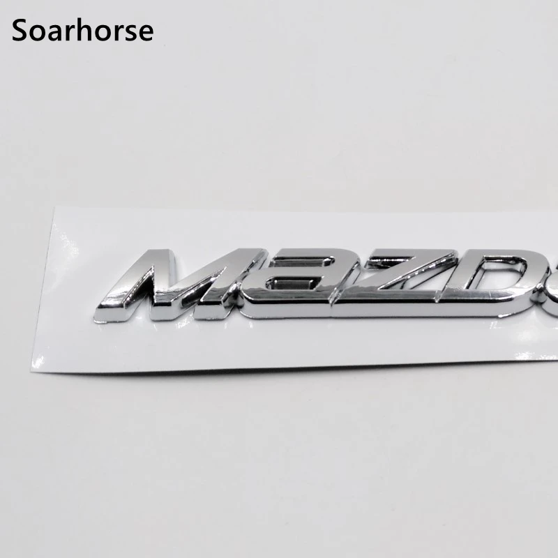 

New Styling Car Rear Trunk Emblem For Mazda 6 Words Badge Sticker