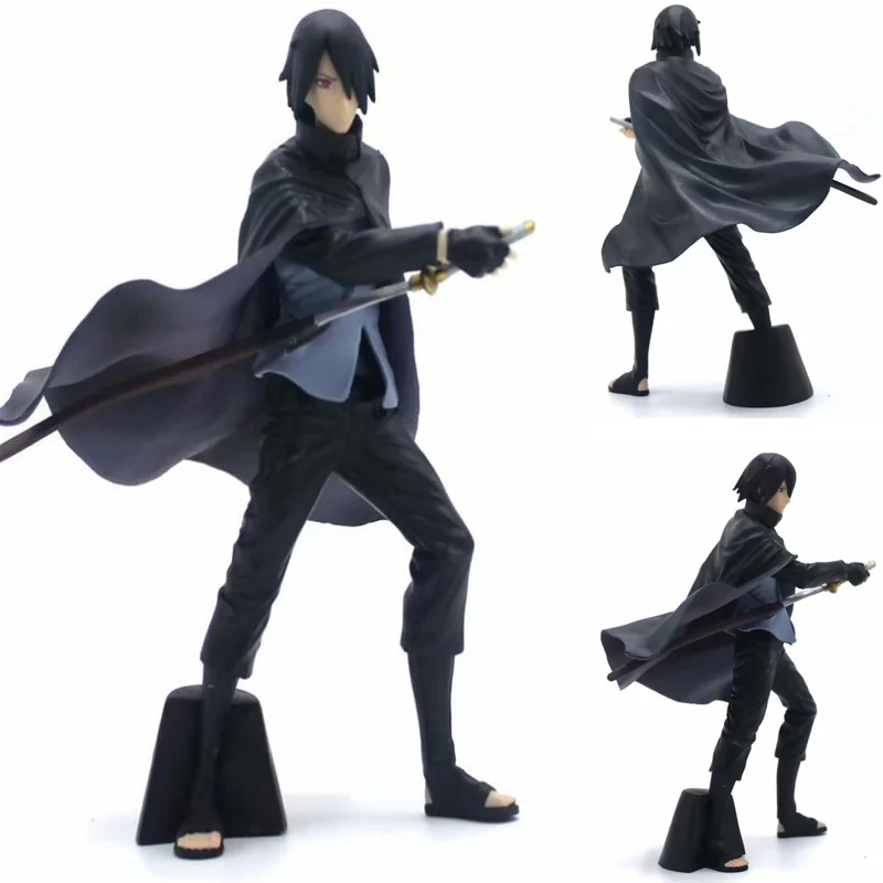 

Anime Naruto PVC model Shippuden figrue action Uchiha Sasuke toy gift model doll KA218