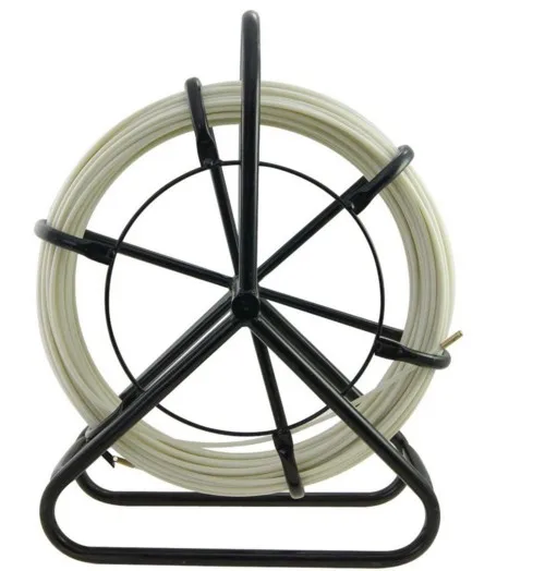 

6*250M Electric Reel Wire Cable Running Rod Duct Rodder Fishtape Puller used for Telecom, Wall and Floor Conduit