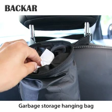 BACKAR авто для хранения висит сумка автомобилей мусора укладки для Ford fiesta ranger Honda Accord 2003-2007 Citroen C5 аксессуары