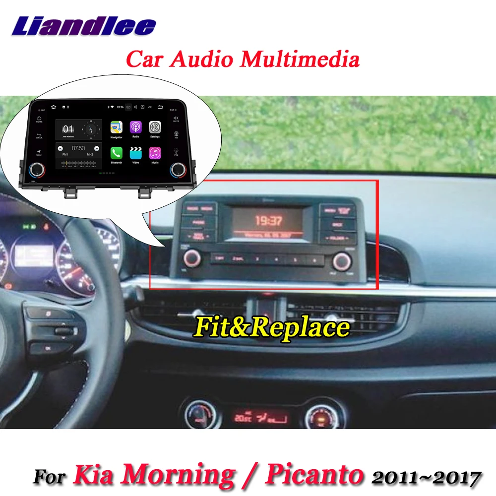 

Liandlee Car Android System For Kia Morning / Picanto 2011~2017 Stereo Radio Video BT GPS Map Navi Navigation Multimedia No DVD