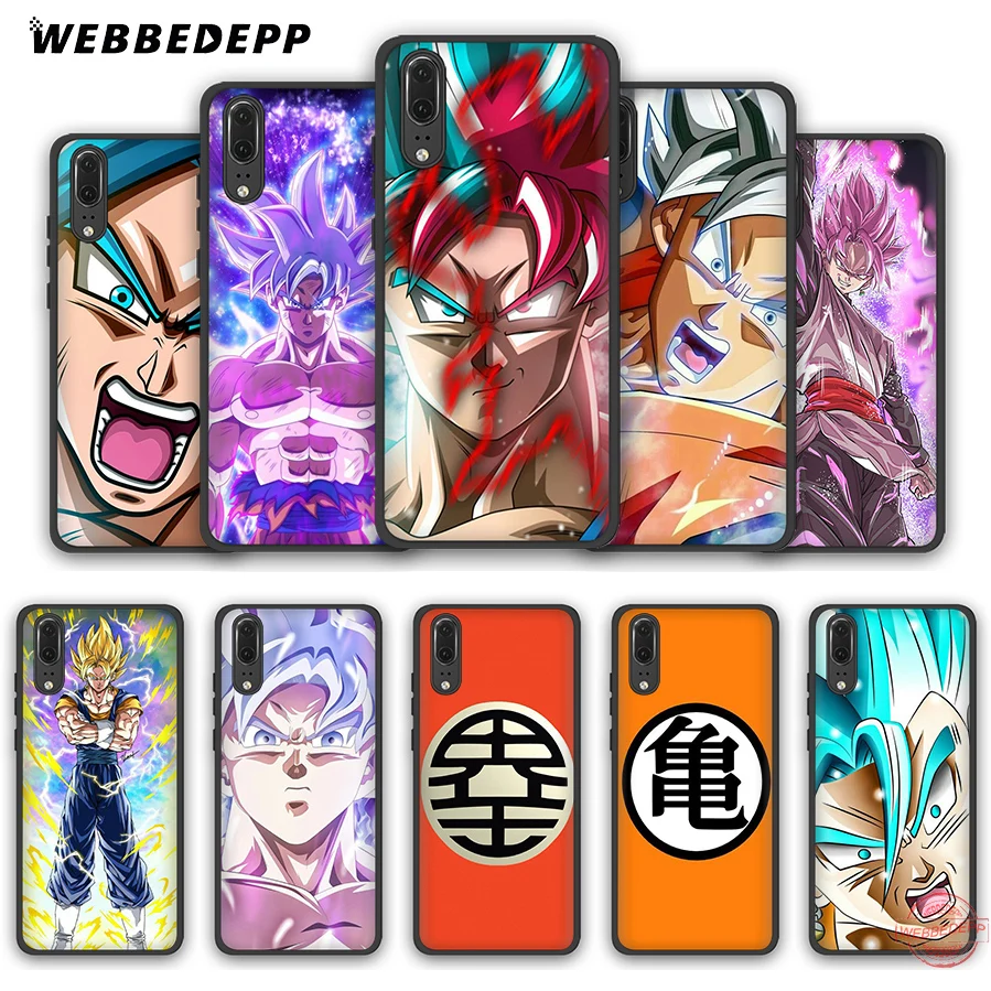 WEBBEDEPP Dragon Ball Z Soft Case for Huawei P8 P9 P10 P20 P30 Lite Pro 2017 2018 2019 Cover | Мобильные телефоны и