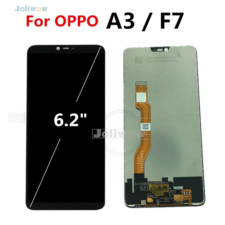 

F7 LCD FOR OPPO A3 LCD DIsplay with Touch Screen Digitizer Assembly Replacement For Oppo F7 CPH1819 CPH1821 / A3 CPH1837