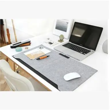 Office Felt Table Mat Desk Storage Organizer Pad ...
