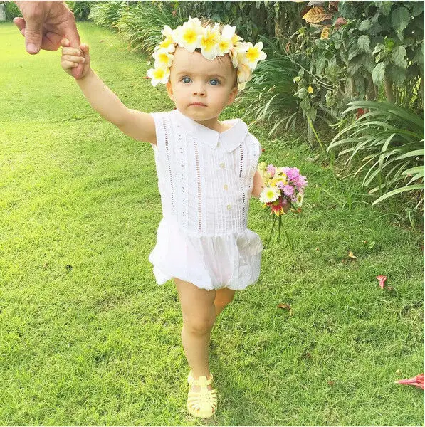 Emmababy ромперы для малышей, детские летние Одежда для новорожденных из хлопка для маленьких детей; комбинезоны без рукавов для девочек