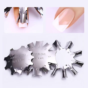 

Nail Making Stainless Steel Template Crystal