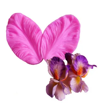 3D flower cooking tools wedding decoration Silicone mold baking Fondant Sugar Craft Molds 2pcs Leaves DIY Cake fimo F0748