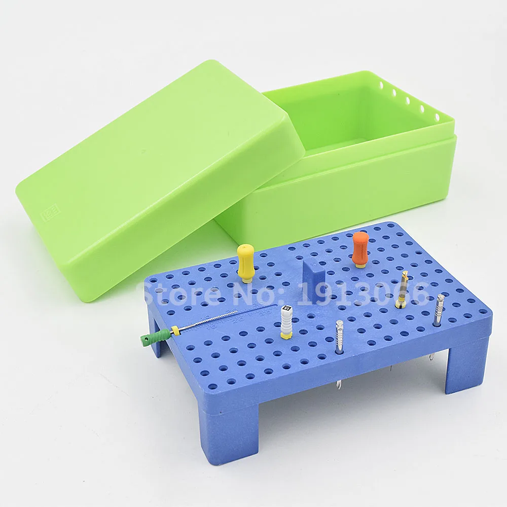 1 Pcs High Quality 160b Holes Endo Box For Burs Reamer Bur Holder Block