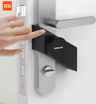 

Original Xiaomi Sherlock Smart lock M1 mijia Smart door lock Keyless Fingerprint+Password work to Mi home app phone control
