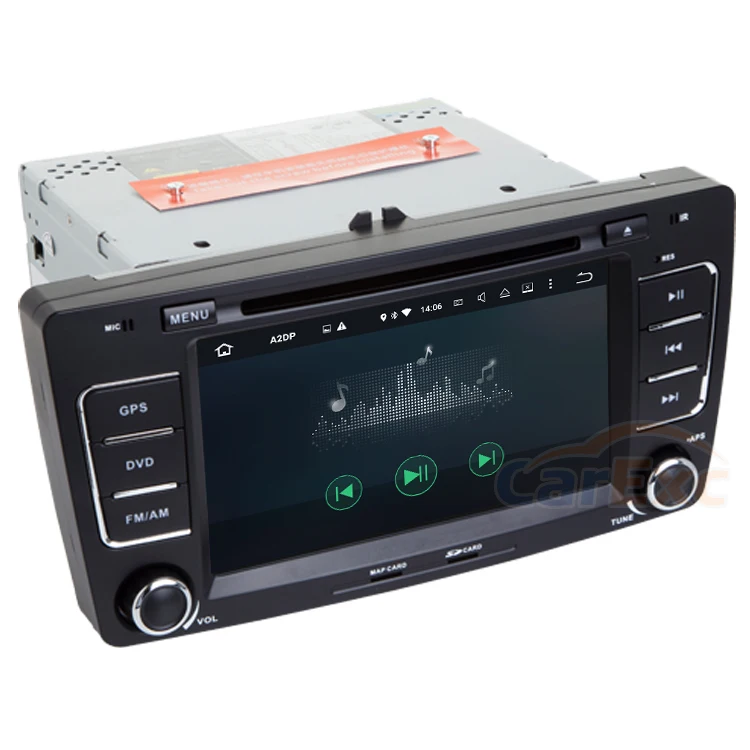 2G RAM Android 9 0 Автомобильный мультимедийный стерео плеер для Skoda Octavia с DVD GPS