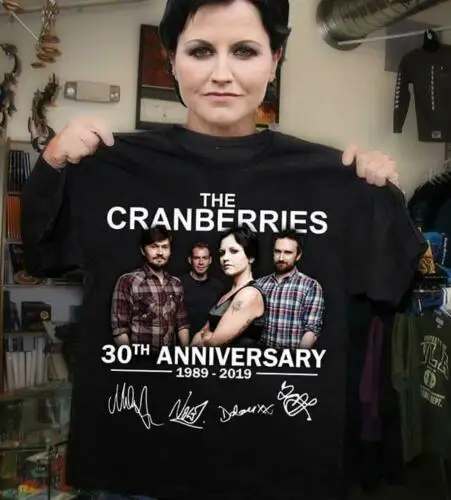 Клюква 30th anniversary 1989 2019 футболка Черная Хлопковая мужская S 6XL новейшие футболки