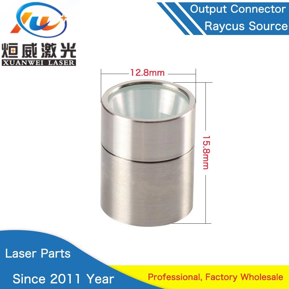 

Raycus Fiber Laser Source Output Connector Protective Lens Group For Raycus Fiber Power Source WSX Fiber Laser Cutting