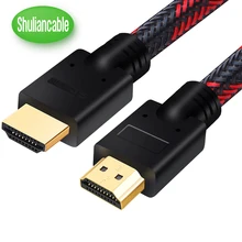 Shuliancable HDMI кабель 4K 60Hz HDMI 2,0 кабель HDR 1 m-5 m все поддержка 4 K/60Hz для HDTV lcd ноутбука xbox PS3 1m 2m 3m 5m 7,5 m 10 м(China)