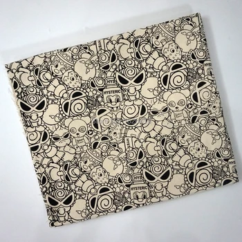 

90*145cm Printed Canvas Fabric Cotton Canvas Fabric for Patchwork/Quilting/Cloth/Home Textile/Sewing/Diy Tablecloth/Sofa Cover