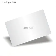 13.56Mhz M1k S50  0 Block writable 7byte UID changeable Card