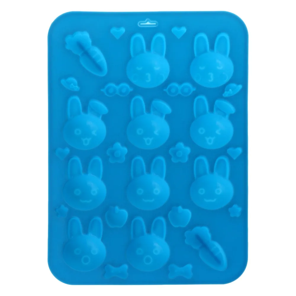 

3D Easter Rabbit Bunny Chocolate Cake Mold Silicone Fondant Pastry Cookies Soap Baking Decorating Tools