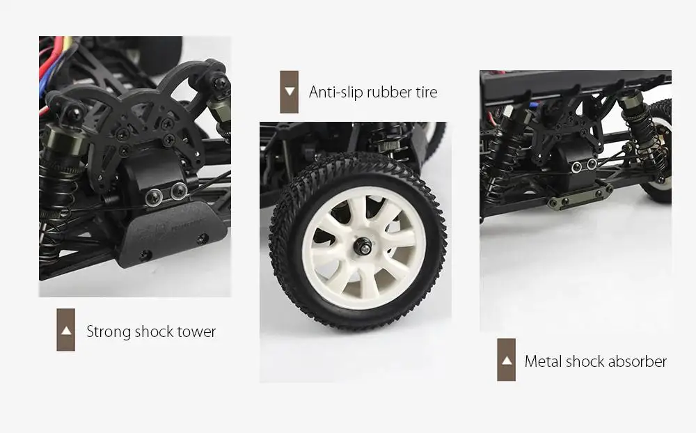 RCtown ZD гоночный 9102 10421-S 1/10 внедорожник RC 4WD бесщеточный автомобиль Детский симулятор автомобиля