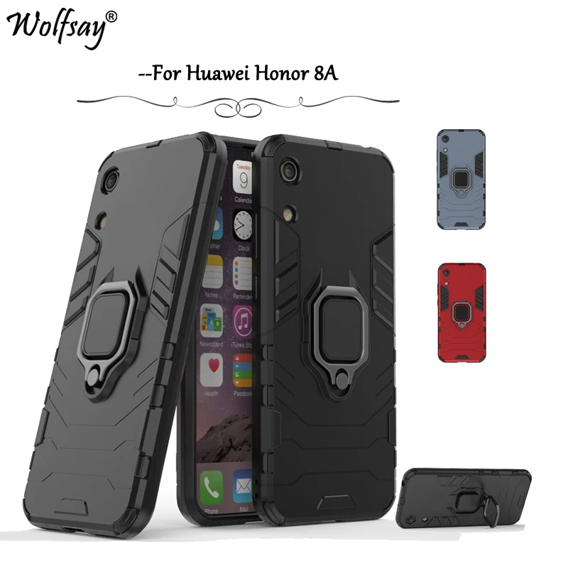For Huawei Honor Play 8A Case Shockproof Armor Silicone Cover Hard PC Phone Back | Мобильные телефоны и аксессуары