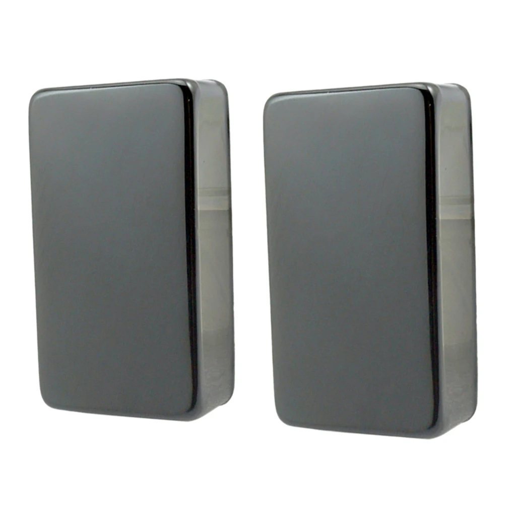 2pcs Sealed Brass Humbucker Pickup Cover for Electric Guitar Musical Replacement Parts