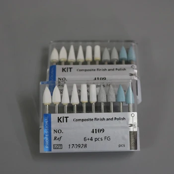 

Professional Dental Materials Diamond Polishers Burs Composite Polishing Set 30pcs/lot (3 boxes)
