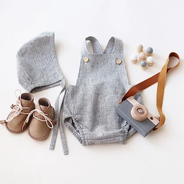 US $6.88 Fashion Baby Boy Romper Summer Toddler Cute Solid Jumpsuits Kids Lovely Baby Boy Clothes Ropa Bebe