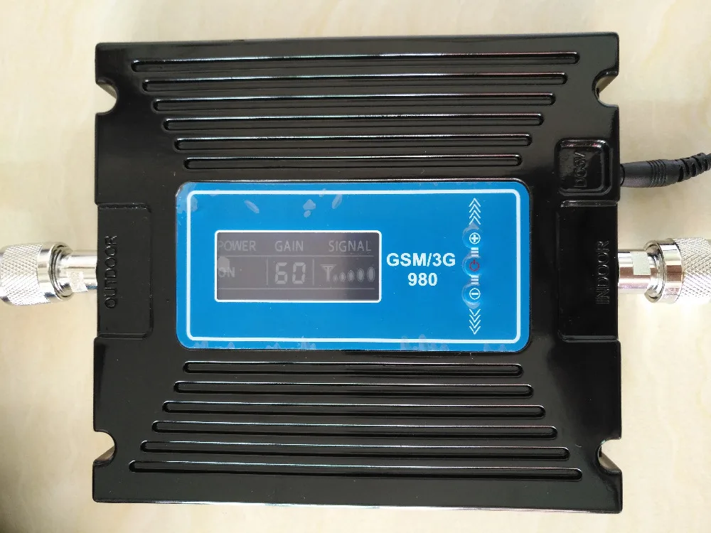 

Hot! Device LCD Display 2G 3G GSM Repeater Amplifier , Cellular GSM Signal Booster 900mhz 2100mhz GSM Signal Repeater For Russia