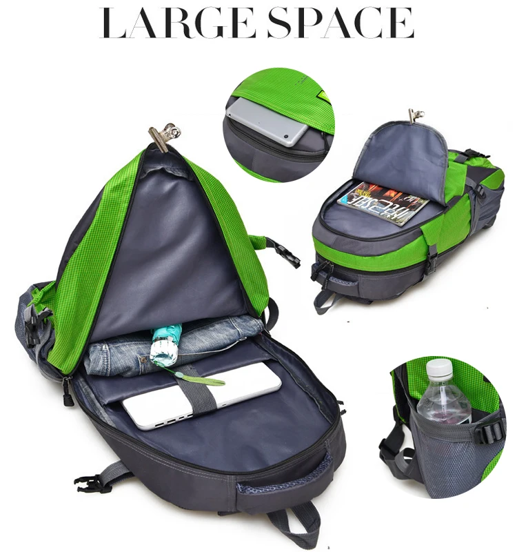 Bolsas para Homens 45l à Prova Dwaterproof Água Ourdoor Mochila Esportes Caminhadas Escalada Acampamento Packsack 11 Cheap Mochilas escal.