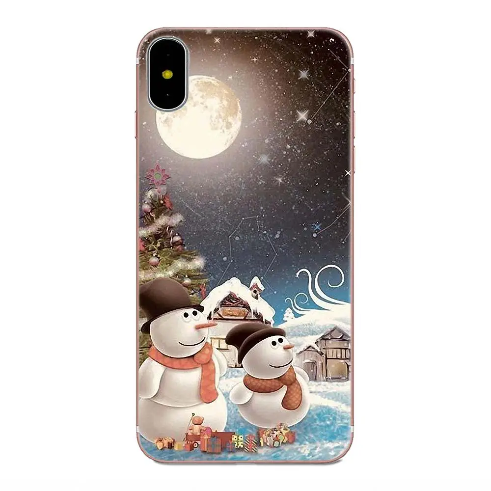 ТПУ чехол для Huawei P7 Honor 4C 5A 5C 5X 6 6C 6A 6X 7 7X 8 9 V8 V10 Y3II Y5II Y6II G8 Play Lite новогодние подарки