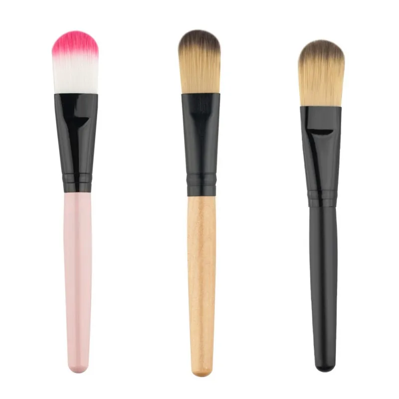 

658 Wooden Handle Powder Concealer Foundation Brush Mask Brushes Cosmetics Professional Makeup Brush Set Hair Brush tool