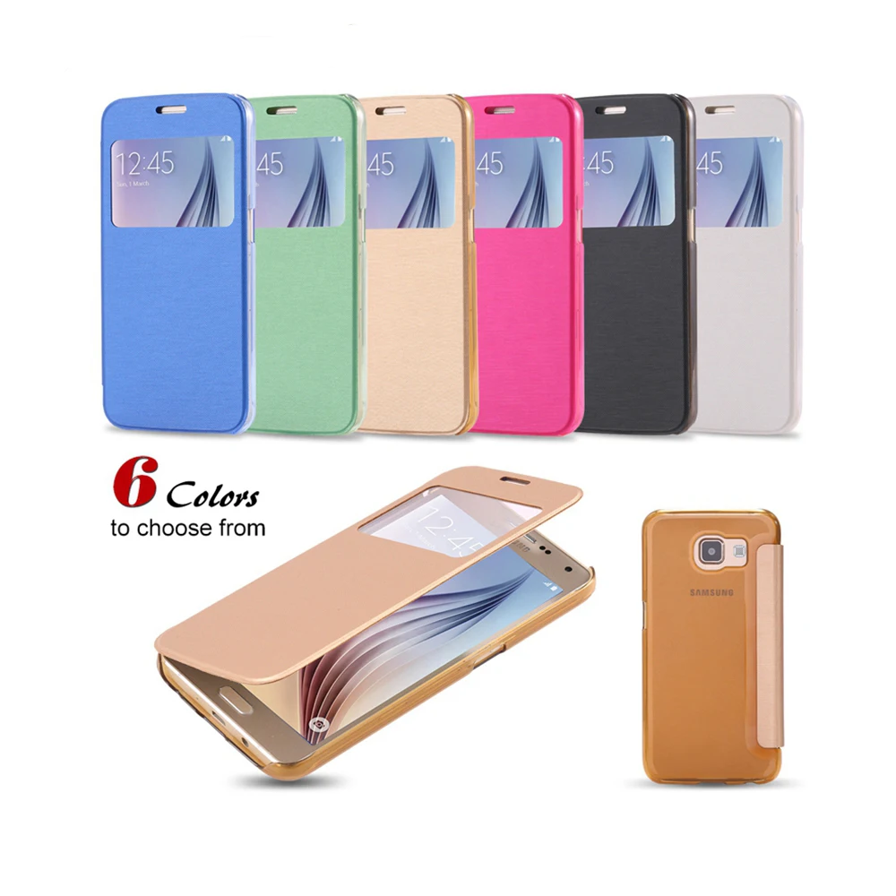 FLOVEME Flip Case For Samsung Galaxy S6 S7 Edge Leather Business Case For Samsung Galaxy S8 Plus S7 S6 Edge Classic Cover Capa cases-for-s8+
