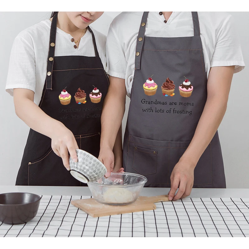 Apron Cotton Polyester Household Kitchen Tea Shop Baking Cooking Workwear Men and Women Smock Overalls | Дом и сад