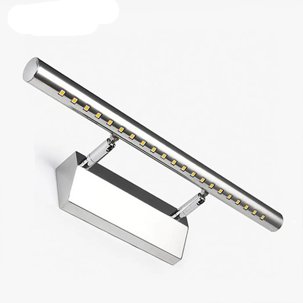 

LED modern bathroom mirror lightled wall lamp stainless steel bathroom light fixtures wall mount light110v-220v
