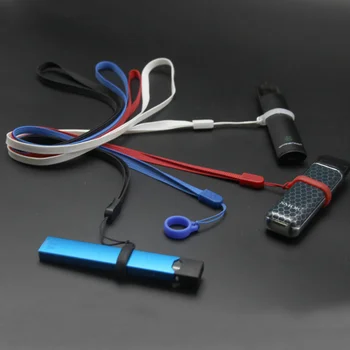 

Electronic Cigarette POD Vape Silicone Ring Necklace lanyard Portable for JUU Zero Minifit Relx 50pcs