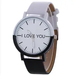 Часы нейтральный кварцевые наручные черно-белый узор модные кожаные часы подарок горячей продажи Relogio Masculino A4