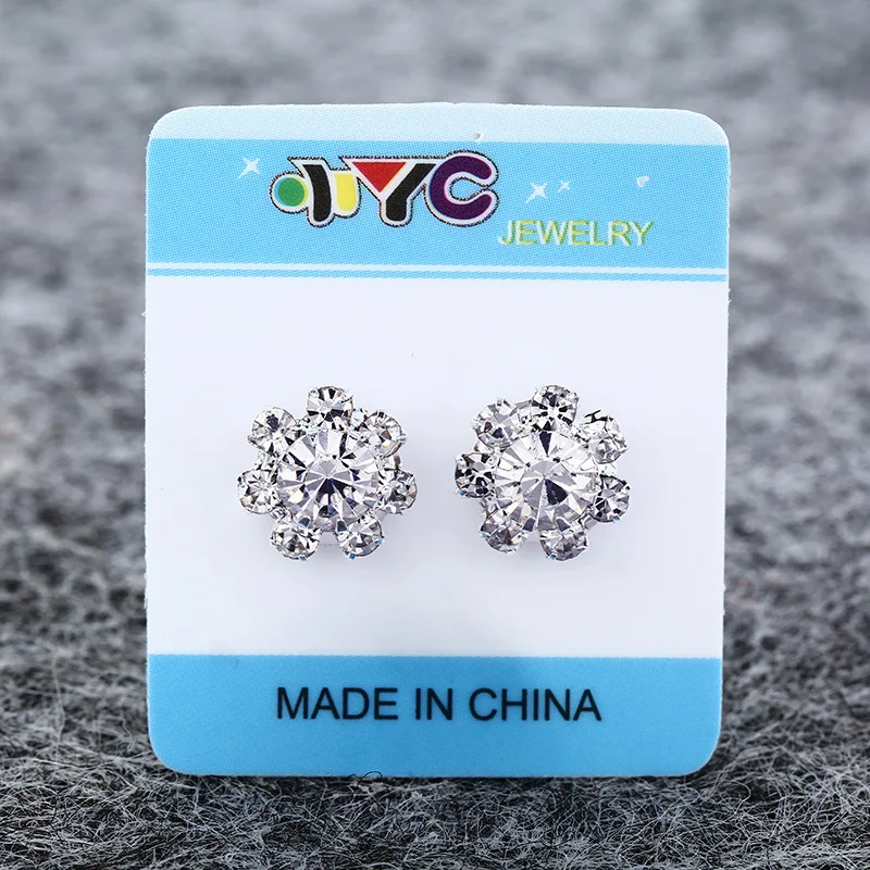 Non Piercing Clip on Magnetic Magnet earrings Mens Womens Fake Earrings pendientes without piercing