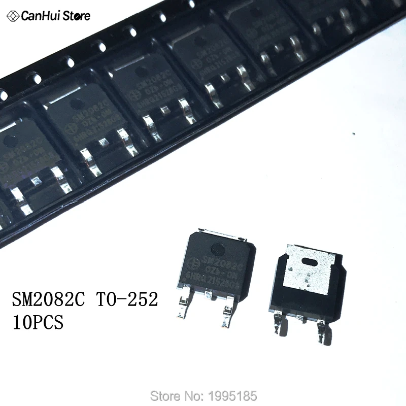 10 шт. микросхема драйвера постоянного тока SM2082C TO 252 Ming Micro LED может управлять