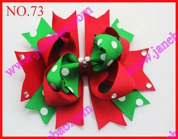 

free shipping 145pcs 4.5" diamond boutique hair bows easter hair clips feather hair bows