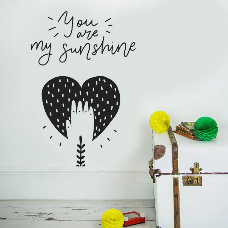 Us 7 38 25 Off Nursery Decor You Are My Sunshine Baby Room Wall Art Deco Boy Vinyl Stickers Diy Bo02 In Us 7 38 25 Off Nursery Decor You Are My Sunshine Baby Room Wall Art Deco Boy Vinyl Stickers Diy Bo02 In