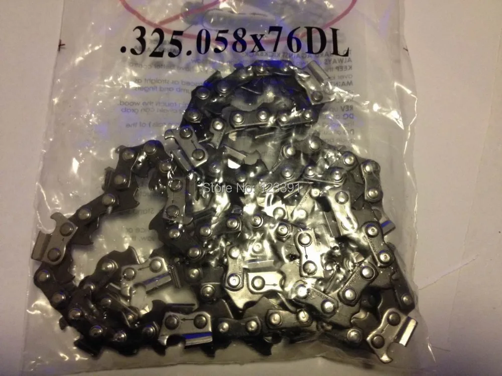

Free shipping 1PC sharp&durable chainsaw chain 20" 76DL 325''pitch 0.058"gugae for chainsaws aftermarket repair&replacement