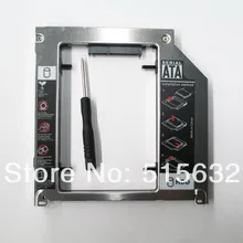 Адаптер для Apple MacBook Pro A1278 A1286 A1297 2-го 9,5 мм SATA HDD SSD Caddy