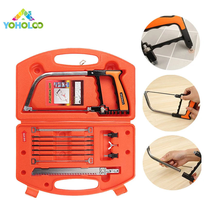 

Multifunctional Handsaw 11 in 1 Magic Saw Woodworking Metal Cutter Serrote Universal Set Mini Tile Saw Multifunction Magic Saw