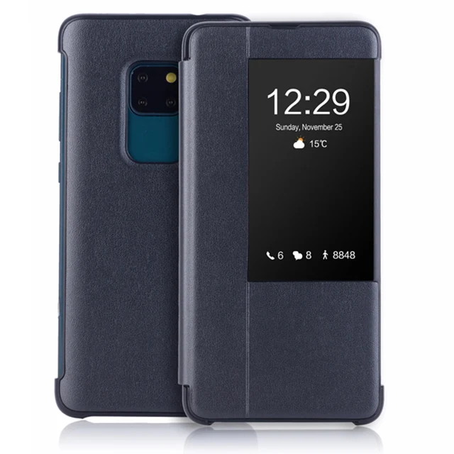 Flip Cover Leather Phone Case For Huawei Mate 20 Lite Pro X 20Pro 20lite 20X Mate20Pro Mate20X Mate20lite Mate20 Case Smart View 