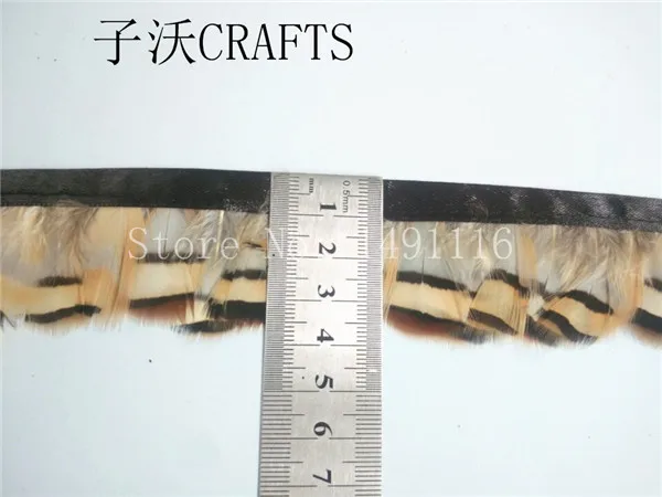 1 метр натуральный фазаны перья отделка края пояса, DIY декоративная одежда, шляпы, головной убор, ремесла и другие художественные аксессуары