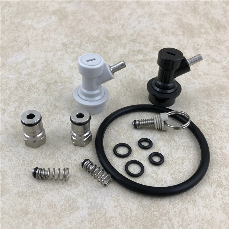 NEW Cornelius Ball Lock Post & Poppet Ball Lock Disconnect O ring seal kit Pressure Relief Valve For Home Brew Beer Kegs Replacement (3)