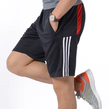 NOVEDAD DE VERANO gimnasio para hombres pantalones cortos de deporte rápido seco rayas entrenamiento Shorts pantalones de gimnasio hombres Fútbol Tenis entrenamiento pantalones cortos de playa(China)