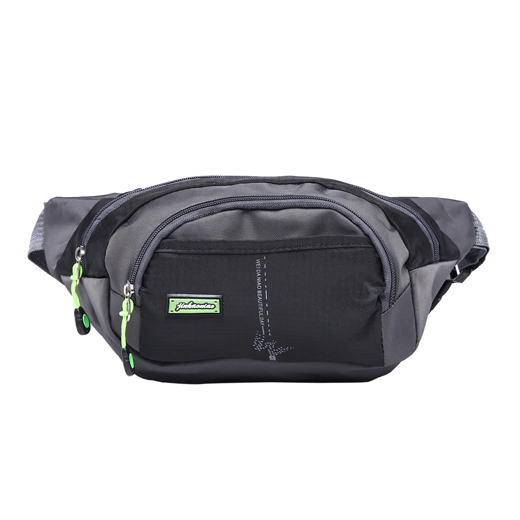 

Men Oxford Outdoor Sports Travel Bags Cloth Badge Chest Bag Wild Small Bag Fashion Pockets Chest Bag Waist Pack #4.99nds