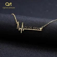 Название ожерелье в форме сердца beat ожерелье цепочка на застежке женское ожерелье с подвеской ретро ожерелье ювелирные изделия Аксессуары подарок