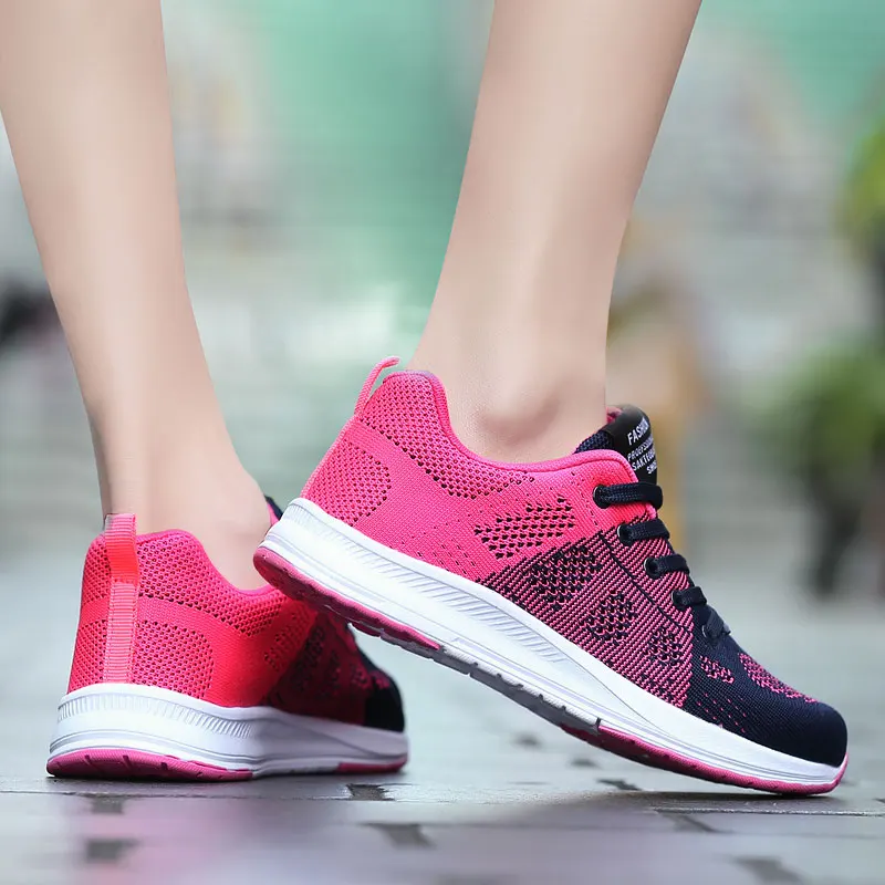 2018 Брендовая обувь женская дышащая повседневная zapatos mujer tenis feminino chaussures femme|shoe brands